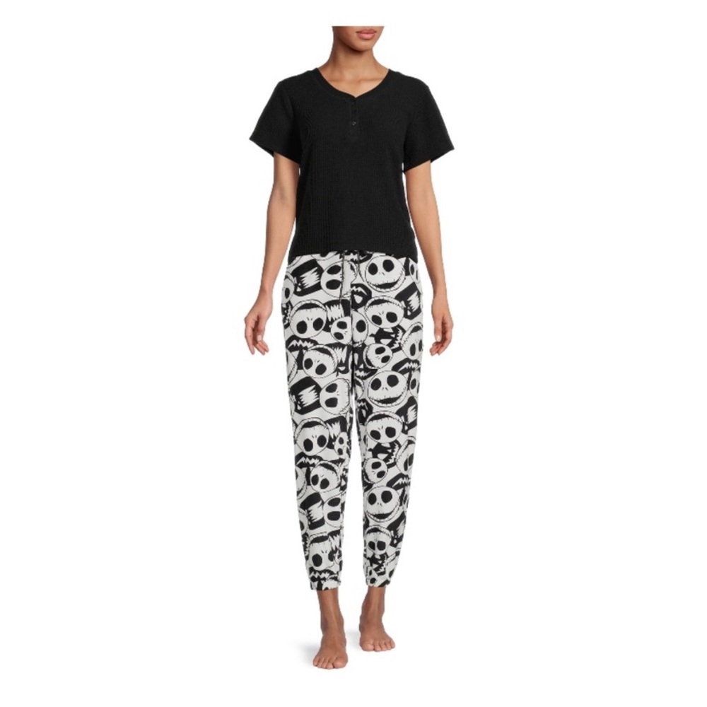 Disney The Nightmare Before Christmas Jack Skellington Pajama Jogger Pants 3XL - Picture 2 of 4